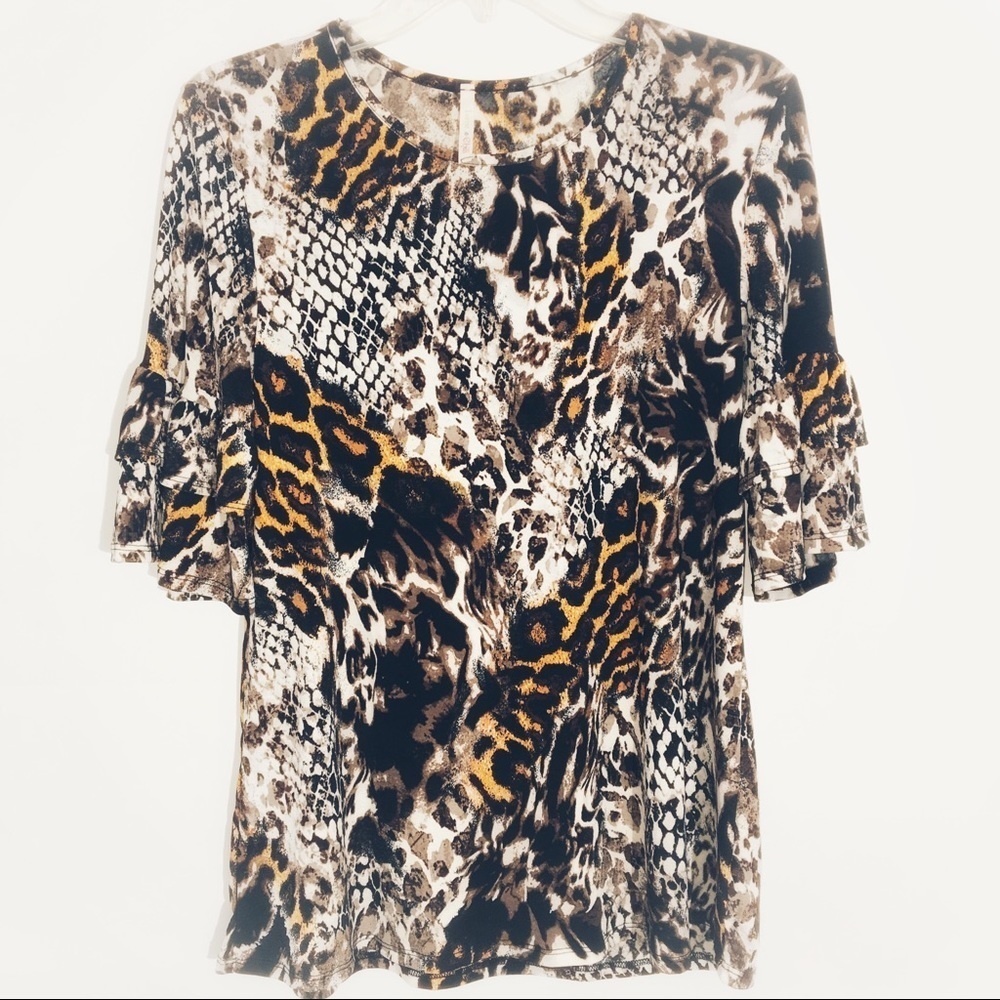 Animal Print Top